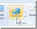 How do I upload photos to SkyDrive using Windows Live Photo Gallery? (3/6)